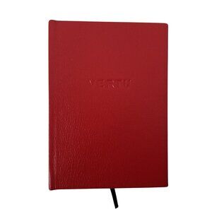 Vertu England Notebook Red